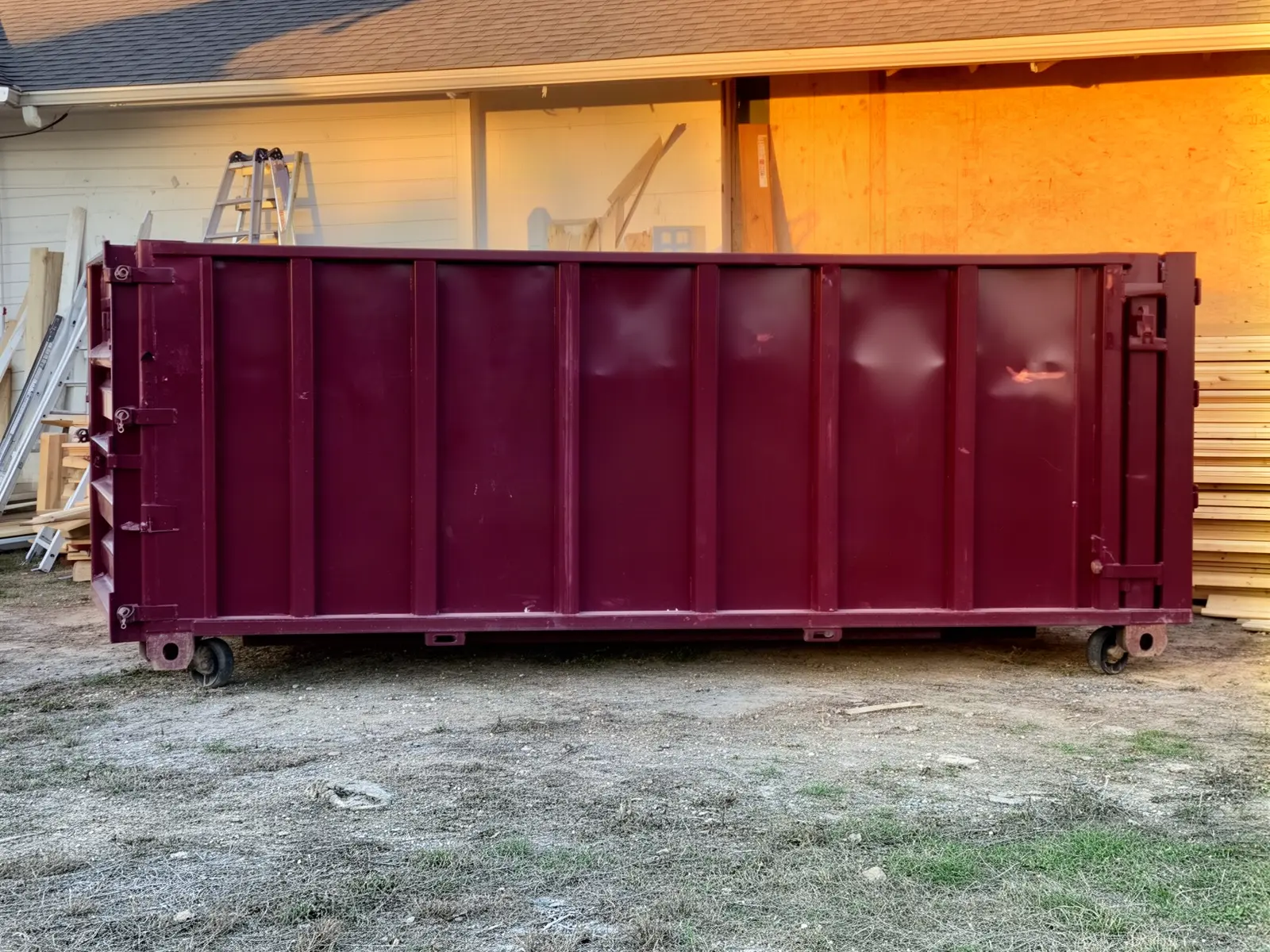 Roll-off dumpster from Dalton & Lancaster Dumpster Rental in Darlington, SC